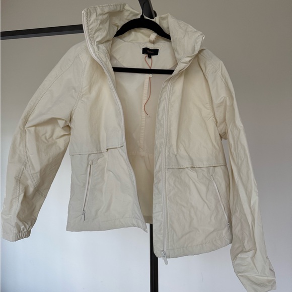 Quince Jackets & Blazers - Quince Off-White Utility Jacket